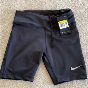 NWT black Nike biker shorts